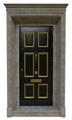 entrance classical doors