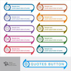 Web Button and Headline Design #Vector Graphics