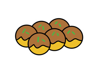 タコヤキ青のり(色)