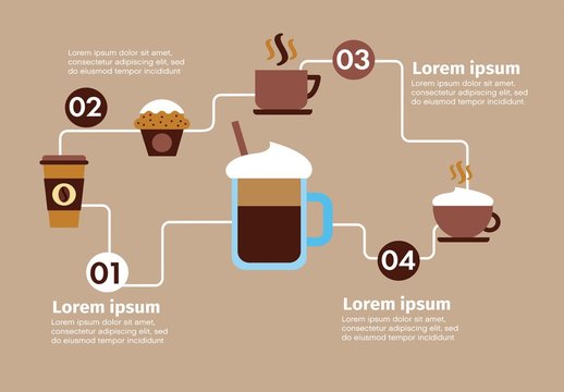 Coffee Infographic Layout