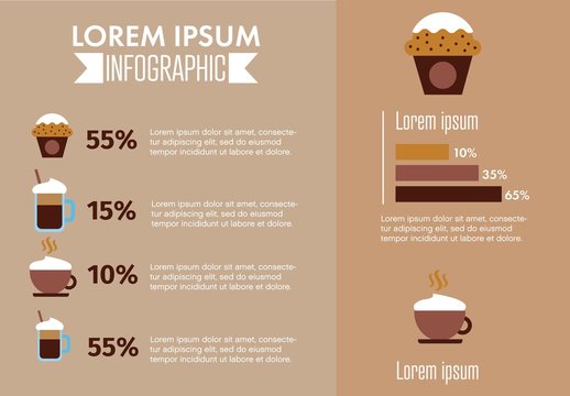 Coffee Infographic Layout