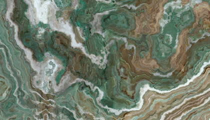 Fototapeta premium Green onyx background