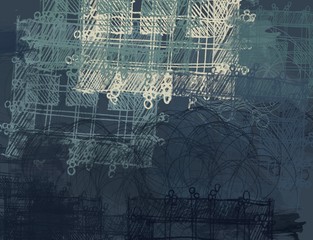 Abstract painting on canvas. Hand made art. Colorful texture. Modern artwork. Strokes of fat paint. Brushstrokes. Contemporary art. Artistic background image.