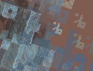 Abstract painting on canvas. Hand made art. Colorful texture. Modern artwork. Strokes of fat paint. Brushstrokes. Contemporary art. Artistic background image.