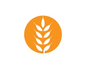 wheat Logo Template