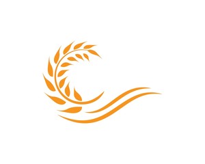 wheat Logo Template