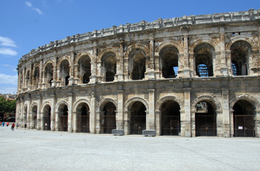 Obraz premium Arena of Nîmes, departament Gard, Francja