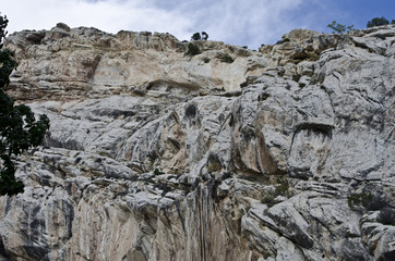 Desert landscape, sandstone