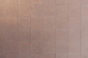 Fototapeta premium Beige and brown floor tiles