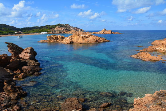 Plage &agrave; Minorque, Bal&eacute;ares, Espagne