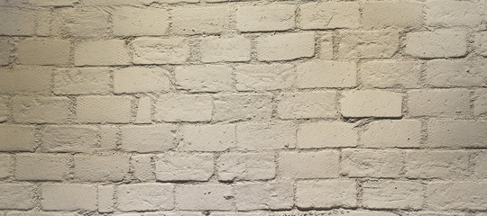 Obraz premium Brick white wall