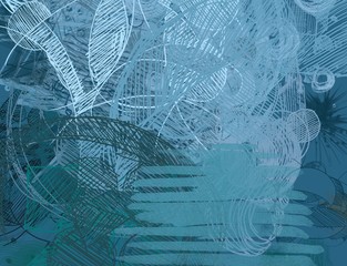 Abstract painting on canvas. Hand made art. Colorful texture. Modern artwork. Strokes of fat paint. Brushstrokes. Contemporary art. Artistic background image.