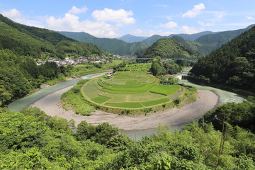 棚田百選　あらぎ島