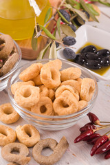 Italian taralli.