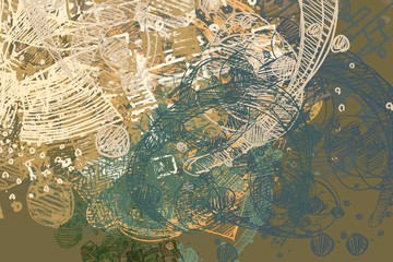 Abstract painting on canvas. Hand made art. Colorful texture. Modern artwork. Strokes of fat paint. Brushstrokes. Contemporary art. Artistic background image.