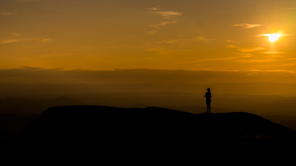 Shadows at the Mountaintop