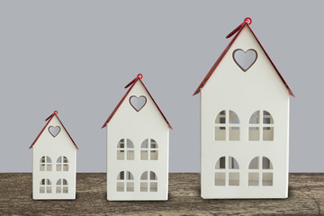 First time home ownership and real estate market concept.