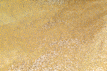Gold glitter fabric background
