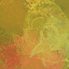 Abstract painting on canvas. Hand made art. Colorful texture. Modern artwork. Strokes of fat paint. Brushstrokes. Contemporary art. Artistic background image.