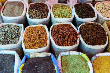 spices in market