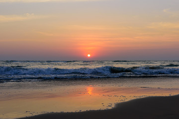 Fototapeta premium ocean sunset