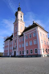 Fototapeta premium Kirche auf der Halbinsel Birnau am Bodensee