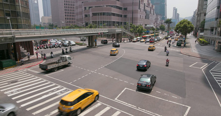 Traffic in Taipei city