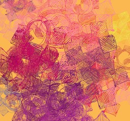 Abstract painting on canvas. Hand made art. Colorful texture. Modern artwork. Strokes of fat paint. Brushstrokes. Contemporary art. Artistic background image.