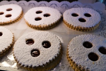 Süssigkeiten in einer Bäckerei in Deutschland