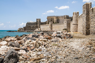 Historical Mamure Castle in Anamur, Mersin, Turkey