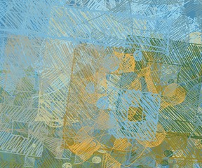 Abstract painting on canvas. Hand made art. Colorful texture. Modern artwork. Strokes of fat paint. Brushstrokes. Contemporary art. Artistic background image.