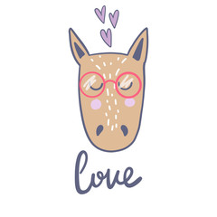 Cute animals. Scandinavian style. Prints for clothes and postcards, for children. For your design.