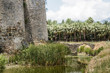 Historical Mamure Castle in Anamur, Mersin, Turkey