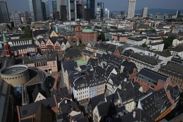 Wiederaufgebaute Frankfurter Altstadtzeile