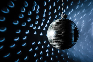 A Mirror disco ball
