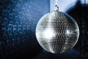 A Mirror disco ball