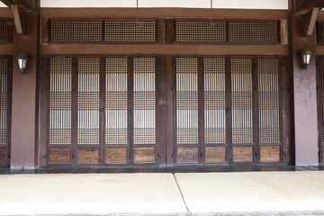 Korean style door