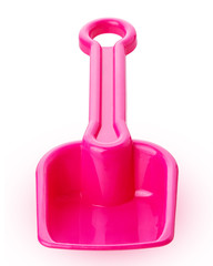 Fototapeta premium Baby pink plastic spatula