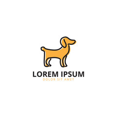 Dog logo template