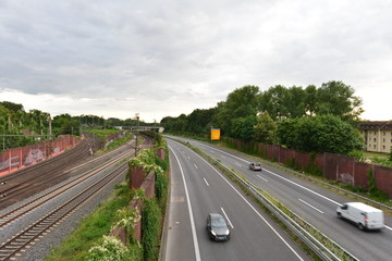 Bundesstraße 43a in Hanau-Wolfgang