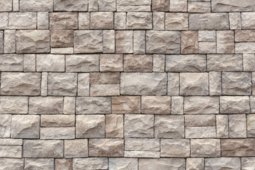 Background of Modern Slate stone Brick Wall Surfaced for design