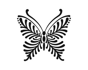 Ornate butterfly for your design