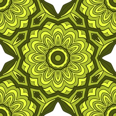 Vector Ornamental Seamless floral Pattern. Endless Texture. Geometric Ornament. For the interior design, printing, web and textile