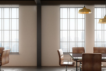 Contemporary conference room