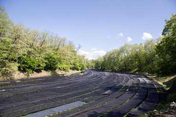 Wasabi farm, Azumino, Nagano, Japan.