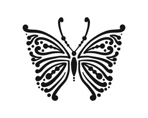 Ornate butterfly for your design