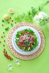 トマトのジュレサラダ