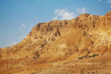 Fototapeta na wymiar Mountain near Ein Gedi. Israel