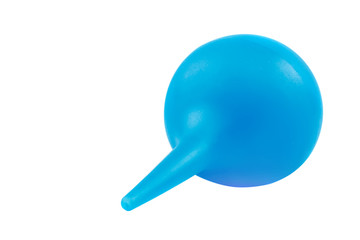 Medical enema isolated on a white background