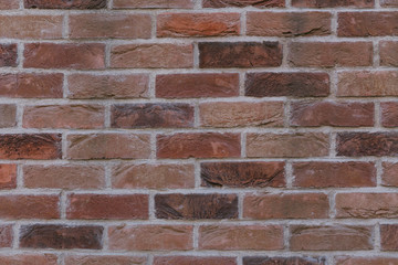 New brick wall